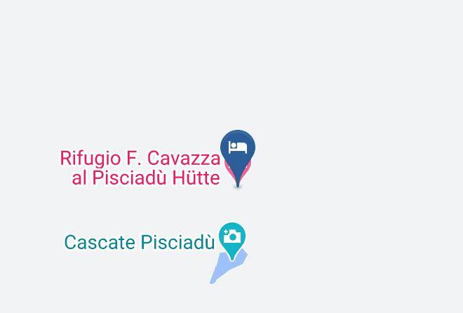 Bolzano - Rifugio F Cavazza Al Pisciadu Hutte Maps