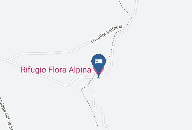 Belluno - Rifugio Flora Alpina Maps