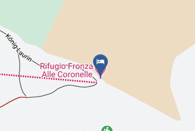 Bolzano - Rifugio Fronza Alle Coronelle Maps