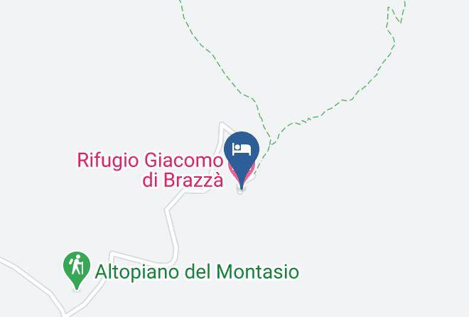 Udine - Rifugio Giacomo Di Brazza Maps