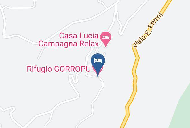Nuoro - Rifugio Gorropu Maps
