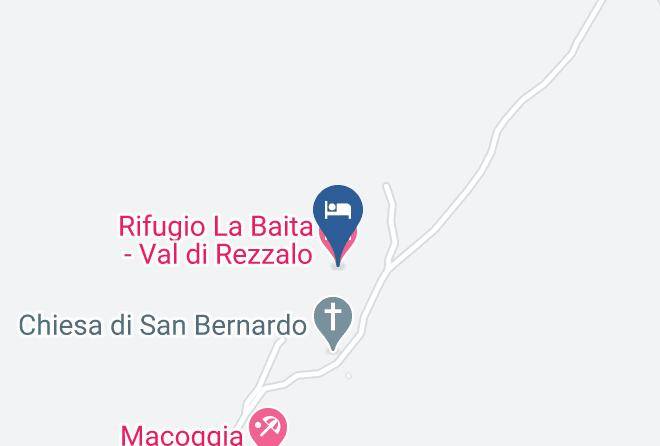 Sondrio - Rifugio La Baita Val Di Rezzalo Maps