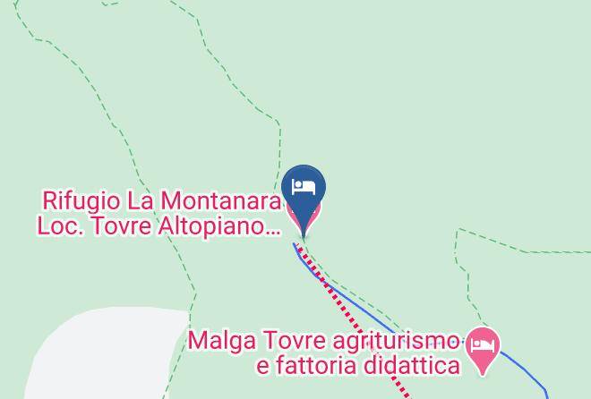 Trento - Rifugio La Montanara Loc Tovre Altopiano Di Pradel Molveno Maps