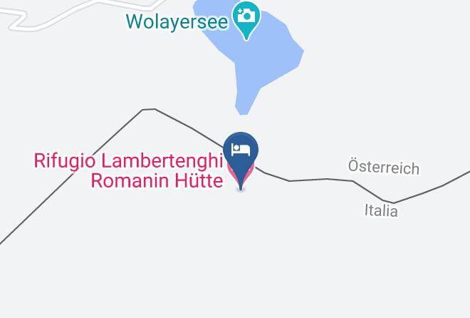 Udine - Rifugio Lambertenghi Romanin Hutte Maps