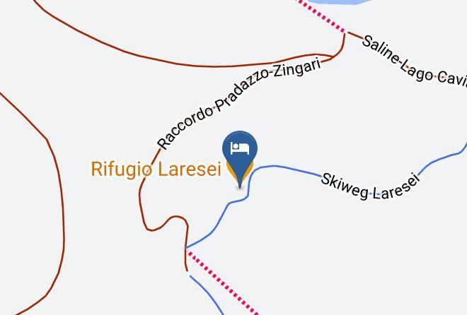 Belluno - Rifugio Laresei Maps