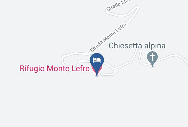Trento - Rifugio Monte Lefre Maps