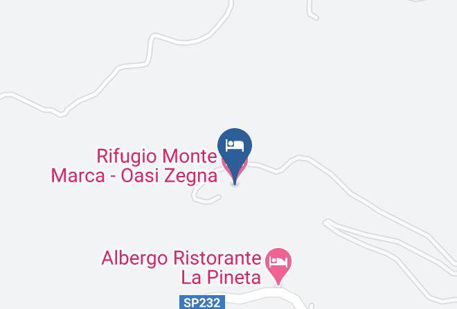 Biella - Rifugio Monte Marca Oasi Zegna Maps