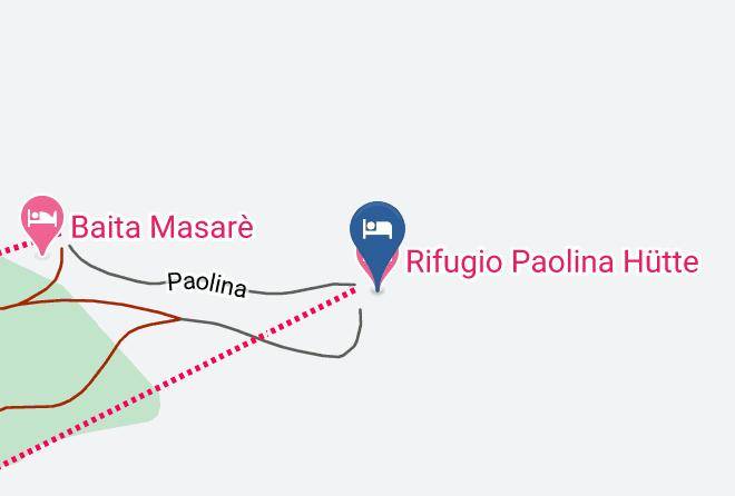 Trento - Rifugio Paolina Hutte Maps