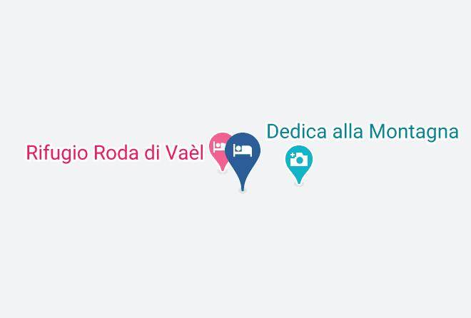 Trento - Rifugio Pederiva Maps