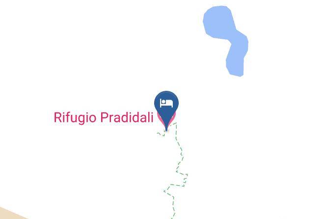 Trento - Rifugio Pradidali Maps
