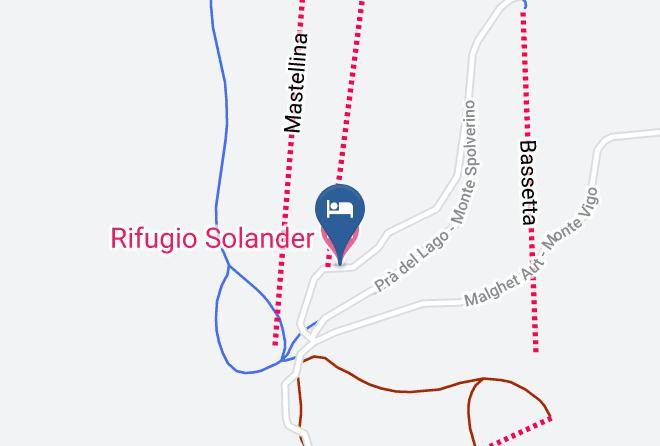 Trento - Rifugio Solander Maps