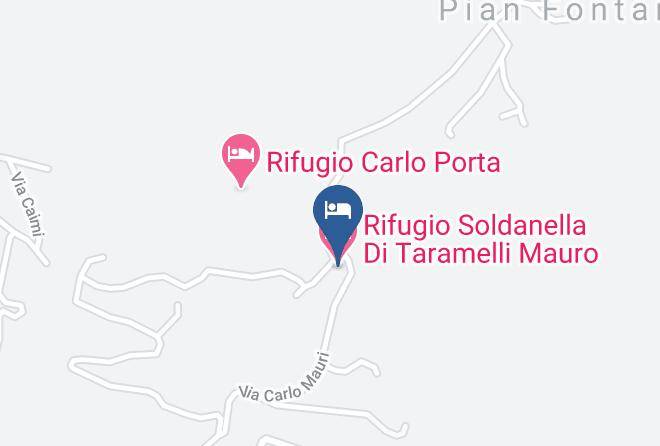 Lecco - Rifugio Soldanella Di Taramelli Mauro Maps