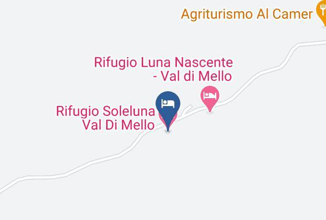 Sondrio - Rifugio Soleluna Val Di Mello Maps
