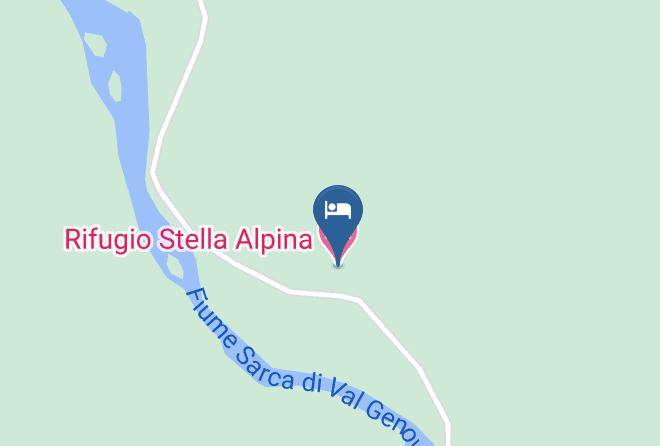Trento - Rifugio Stella Alpina Maps
