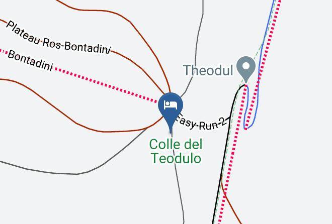 Aosta - Rifugio Teodulo Maps