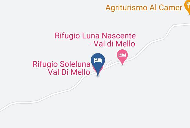 Sondrio - Rifugio Mello Val Di Mello Val Masino Maps
