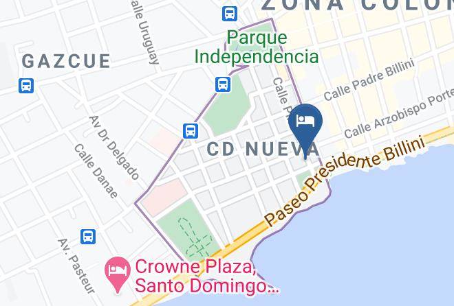 Santo Domingo De Guzman - Rig Hotels Maps
