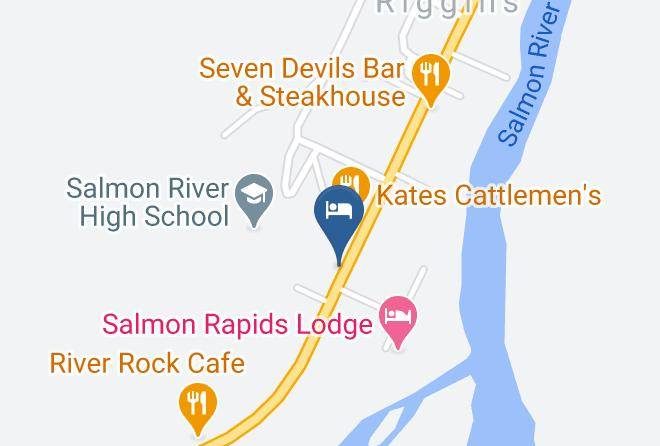 Idaho - Riggins Motel Maps