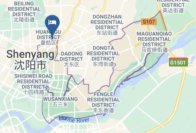 Shenyang - Right Day City Hotel Maps