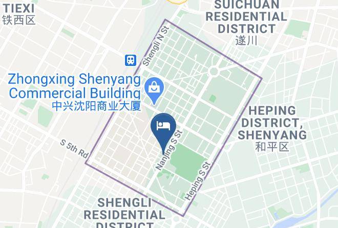 Shenyang - Rightday Dongxu Business Hotel Maps