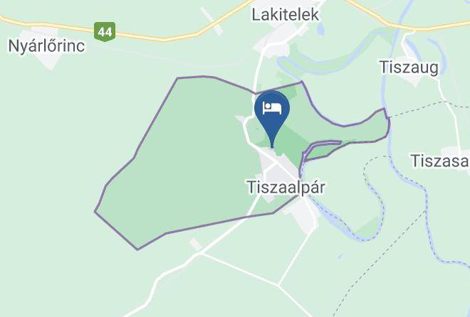 Tiszaalpar - Rigofutty Vendeghaz Maps