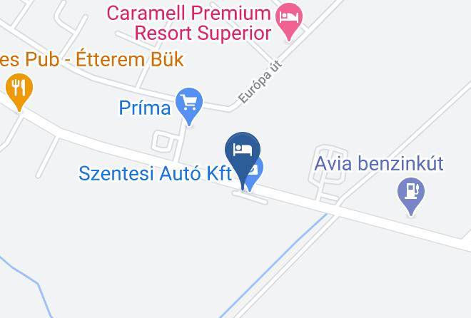 Buk - Rigotanya Relax & Wellness Panzio Bukfurdo Maps