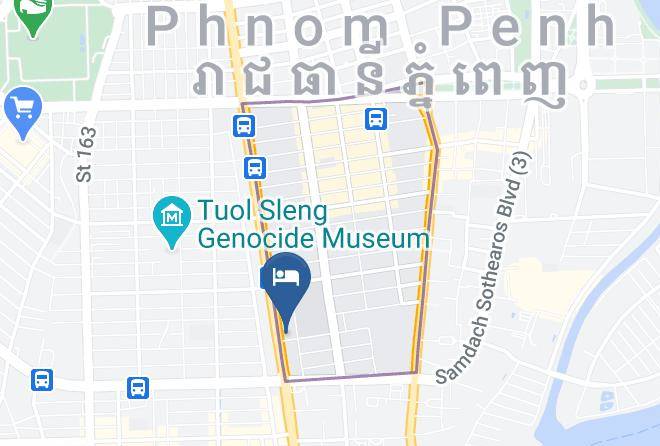 Chamkar Mon - Rihga Hotel Maps