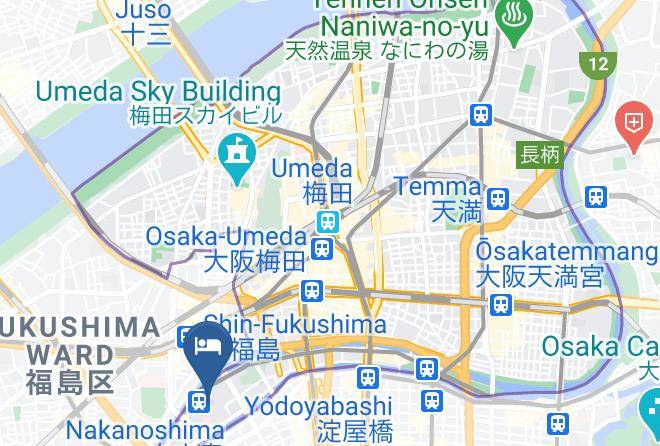 Osaka City Kita Ward - Rihga Royal Hotel Osaka Maps