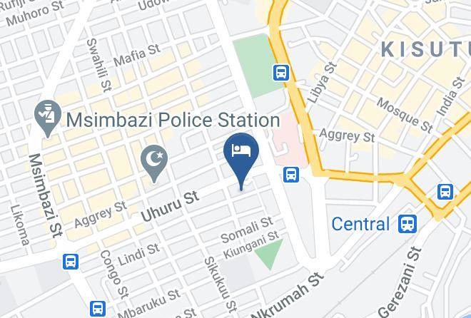Kinondoni - Riki Hill Hotel Maps