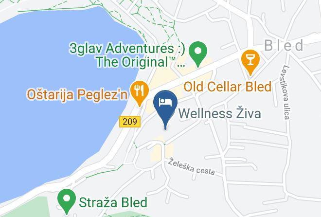 Bled - Rikli Balance Hotel Maps