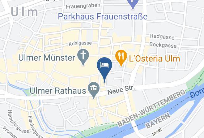 Ulm - Riku Hotel Ulm Maps