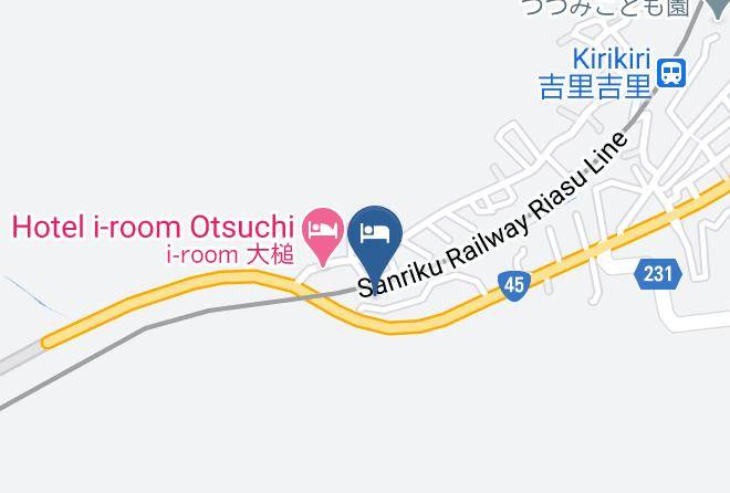Otsuchi Townkamihei District - Rikuchu Coast Grand Hotel Maps