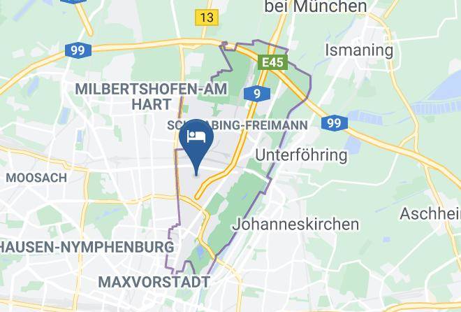 Munich District - Rilano 24 7 Hotel Munchen Maps