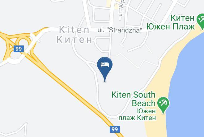 Primorsko - Rilena Hotel Maps