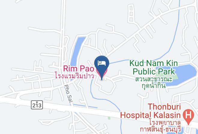 Amphoe Mueang Kalasin - Rim Pao Hotel Maps