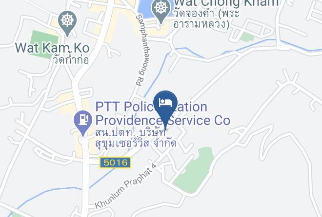 Amphoe Mueang Mae Hong Son - Rim Than Resort Maps