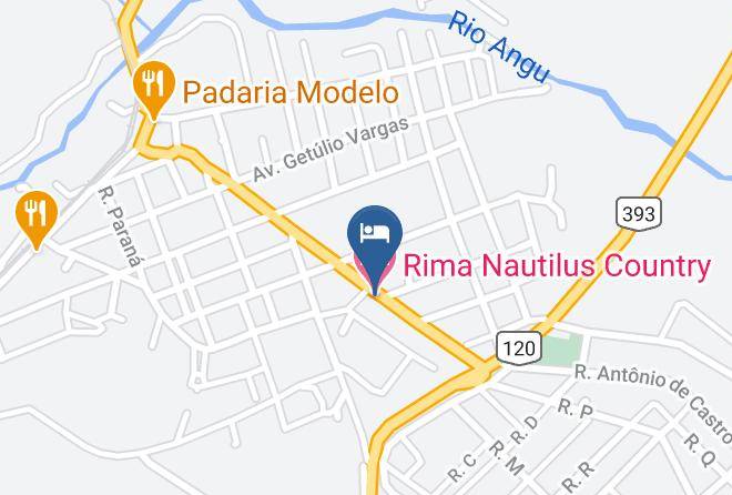 Volta Grande - Rima Nautilus Country Hotel Maps