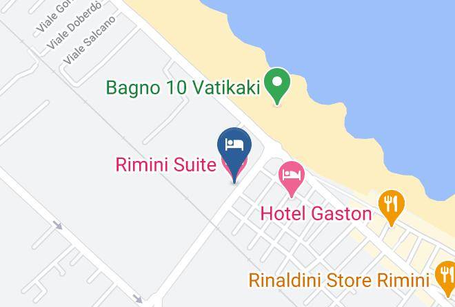 Rimini - Rimini Suite Hotel Maps