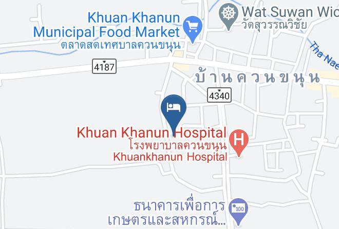 Amphoe Khuan Khanun - Rimkhuan Resort Maps