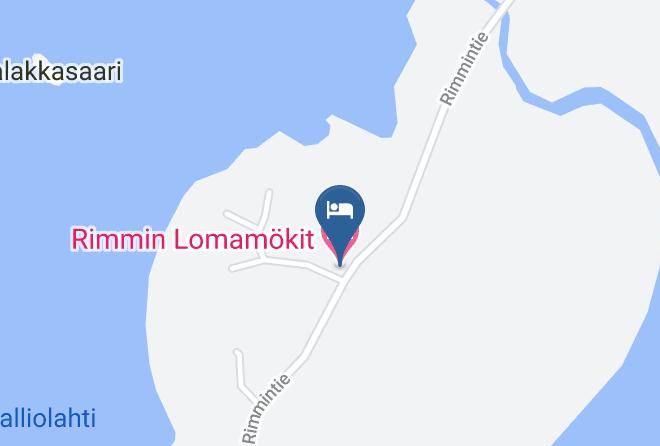 Keuruu - Rimmin Lomamokit Maps