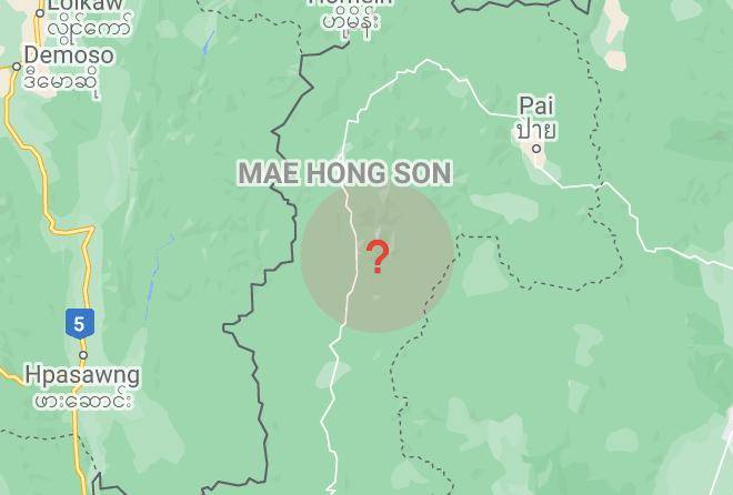 Amphoe Mueang Mae Hong Son - Rimnamklangdoi Resort Maps