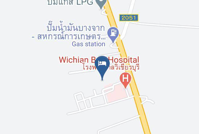 Rimphu Hotel Map - Phetchabun - Amphoe Wichian Buri