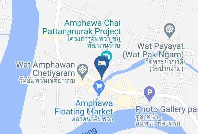 Amphoe Amphawa - Rimrabeang Amphawa Maps