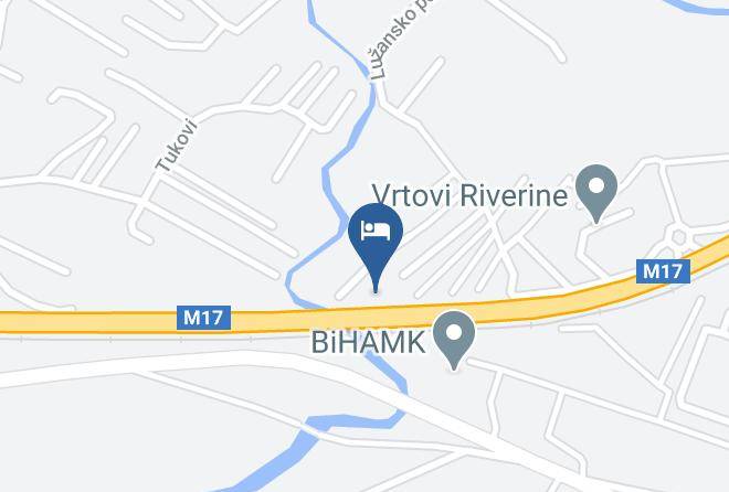 Sarajevo - Hotel Rimski Most Maps