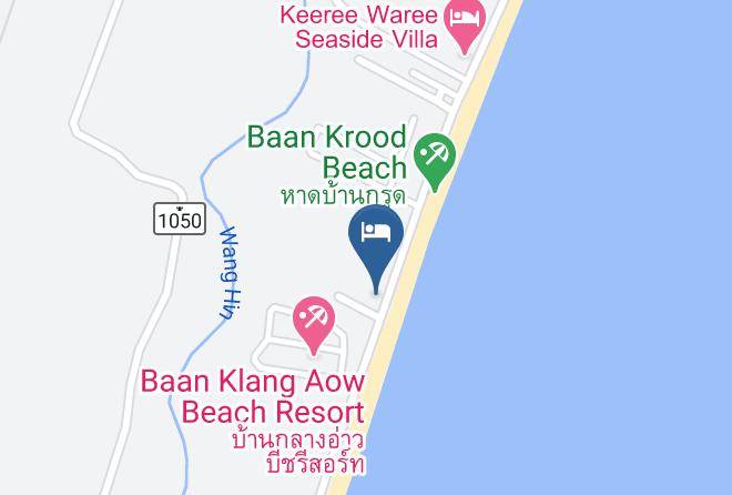 Amphoe Bang Saphan - Rimtalay Hotel Ban Krut Maps