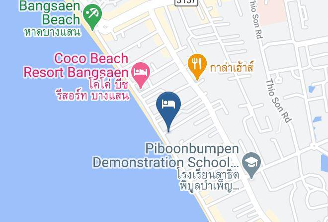 Mueang Chonburi District - Rimtalay Resort Maps