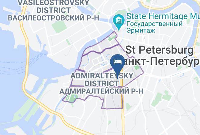 Saint Petersburg - Rinaldi Olimpia Maps