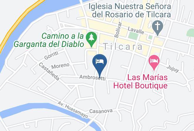Tilcara - Rincon De Fuego Maps