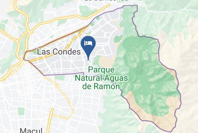 Santiago - Rincon De Las Condes Maps