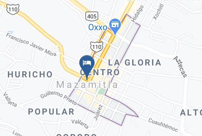 Mazamitla - Rincon De Maria Mazamitla Maps